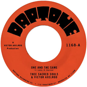 the album cover for Thee Sacred Souls - One & The Same B/W Same Difference