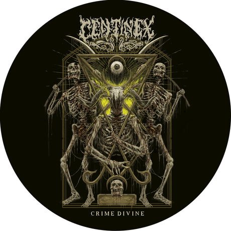 the album cover for Centinex - Crime Divine [Limited Edition] (Pict)