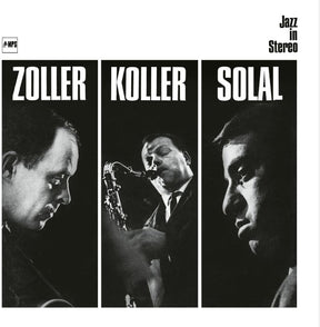 the album cover for Martial Solal - Zoller/koller/solal