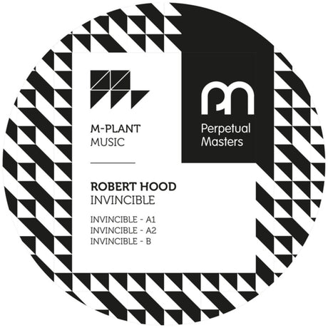 the album cover for Robert Hood - Invincible