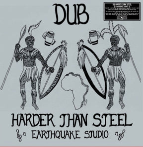 the album cover for Earthquake Studio - Dub Harder Than Steel