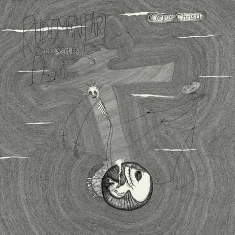 the album cover for Rudimentary Peni - E.p's of R.p