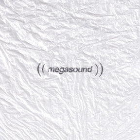 the album cover for Megasound - Megasound - Black & White Splatter (Blk) [Colored Vinyl]