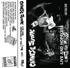 the album cover for Chinese Junk - Live & Hopeless at the Hope & Anchor
