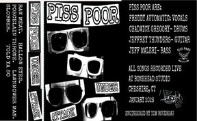 the album cover for Piss Poor - Under Attack