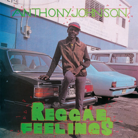 the album cover for Anthony Johnson - Reggae Feelings (purple Transparent Vinyl)