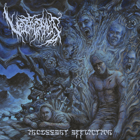 the album cover for Vertiginous - Incessant Affliction