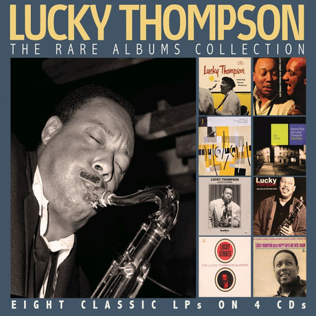 the album cover for Lucky Thompson - Rare Albums Collection [4CD]
