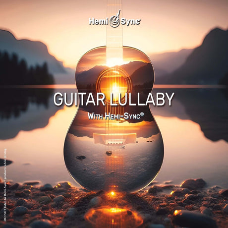 the album cover for Ricardo Cobo - Guitar Lullaby With Hemi-sync