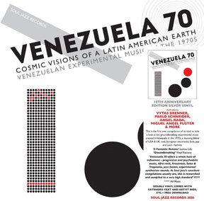 the album cover for Soul Jazz Records Presents - Venezuela 70: Cosmic Visions of Latin American Earth - Experimental in the 1970s [Silver]