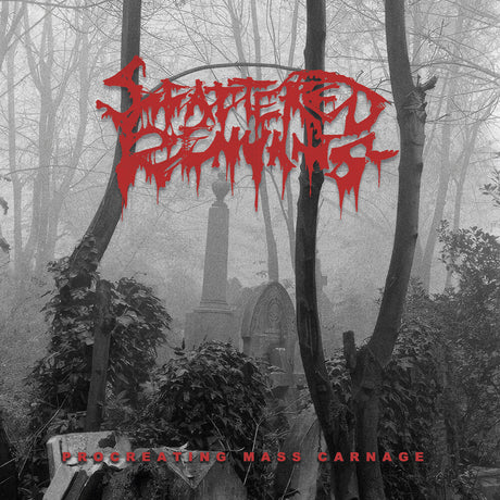 the album cover for Scattered Remnants - Procreating Mass Carnage