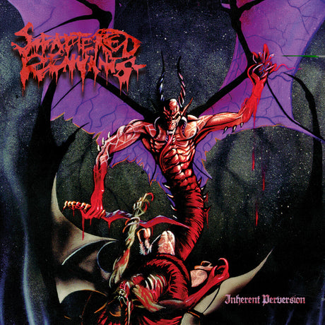 the album cover for Scattered Remnants - Inherent Perversion