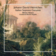 the album cover for Miriam / Academia Montis Regalis / Diego Ares Albano - Johann David Heinichen: Italian Soprano Cantatas
