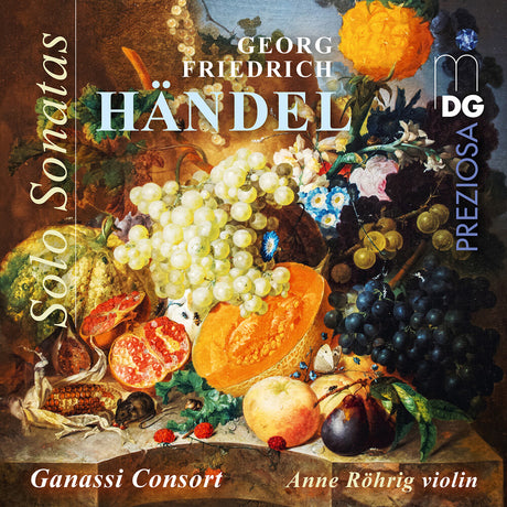 the album cover for Ganassi Consort - Handel: Solo Sons