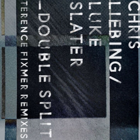 the album cover for Chris & Luke Slater Liebing - Double Split (terence Fixmer Remixes)