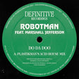 the album cover for Robotman Feat. Marshall Jefferson - Do Da Doo