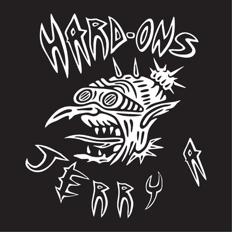 the album cover for Hard-Ons / Jerry A. - Hard-Ons/Jerry A. [Blue]