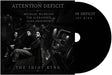 the album cover for Attention Deficit - The Idiot King