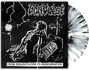 the album cover for Convulse - From Resuscitation To Reincarnation: The Early Years [White with Splatter]