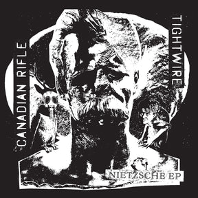 the album cover for Tightwire / Canadian Rifle - Nietzsche Ep (Gate)