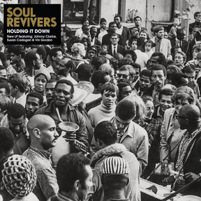 the album cover for Soul Revivers - Holding It Down