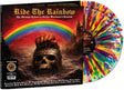 the album cover for Various Artists - Ride The Rainbow - The Ultimate Tribute to Ritchie Blackmore's Rainbow [Rainbow Splatter]