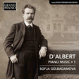 the album cover for Sofja Gülbadamova - D'albert: Pno Music Vol. 1