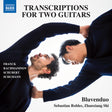 the album cover for Bluvenduo - Transcriptions For 2 Guitars