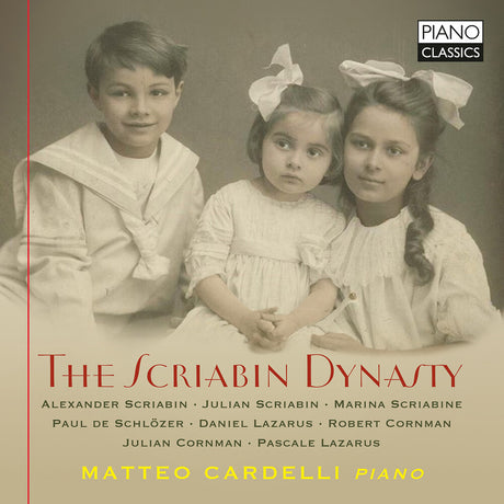 the album cover for Matteo Cardelli - Scriabin Dynasty