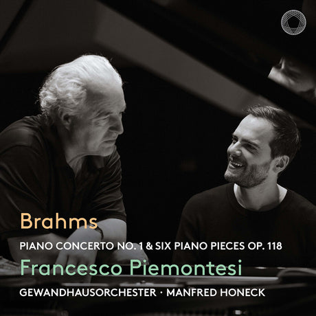 the album cover for Francesco Piemontesi - Brahms: Pno Con No. 1 & Six Pno Pieces Op. 118