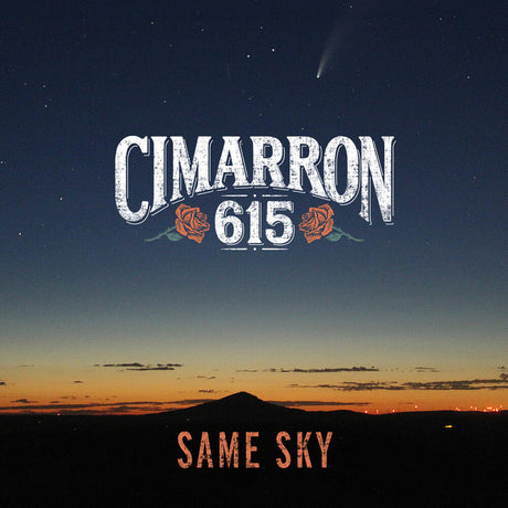 the album cover for Cimarron 615 - Same Sky