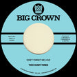 the album cover for Thee Heart Tones - Don't Forget Me Love B/W Sing Your Song