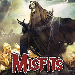 the album cover for Misfits - The Devil's Rain