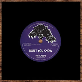 the album cover for Pioneers - Don't You Know / Me Naw Go A Believe [Reissue]