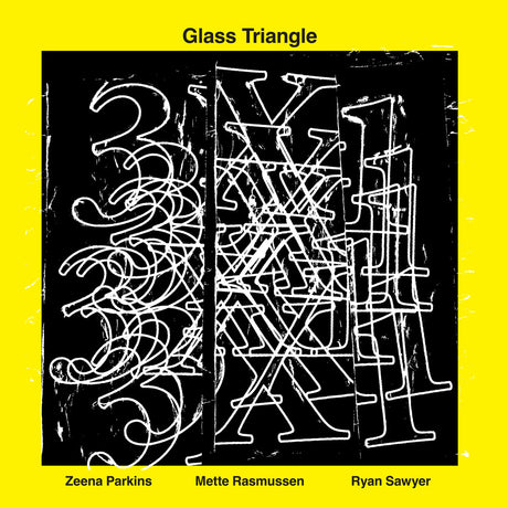the album cover for Glass Triangle - 3 X 1
