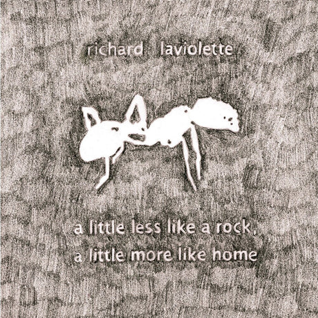 the album cover for Richard Laviolette - Little Less Like A Rock, A Little More Like Home