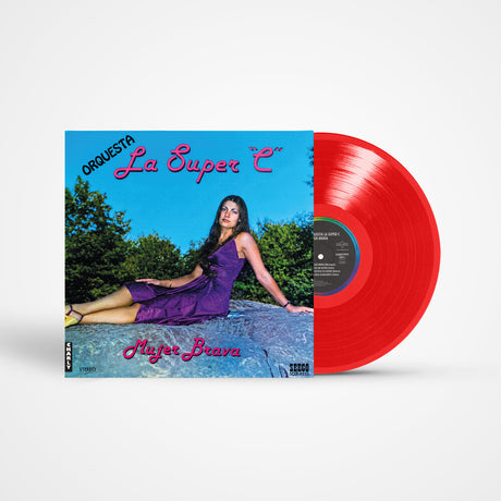 the album cover for Orquesta La Super C - Mujer Brava - Red