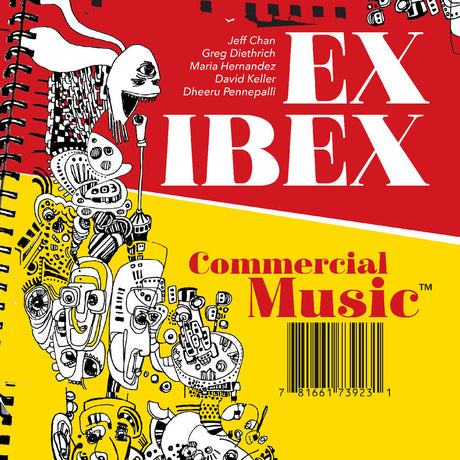 the album cover for Ex Ibex - Commercial Music