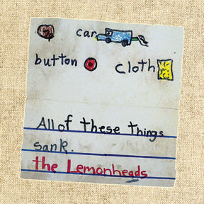the album cover for Lemonheads - Car Button Cloth - 30th Anniversary Edition
