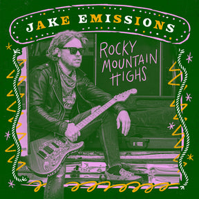 the album cover for Jake Emissions - Rocky Mountain Highs