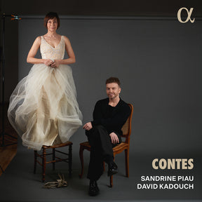 the album cover for Sandrine Piau - Contes