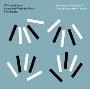 the album cover for Xenia Frederiksen  Kandel - Complete Works For Pno Four Hands