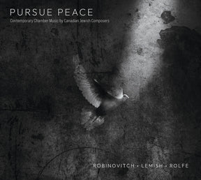the album cover for Amy Hillis - Pursue Peace -Contemporary Chamber Music Canadian