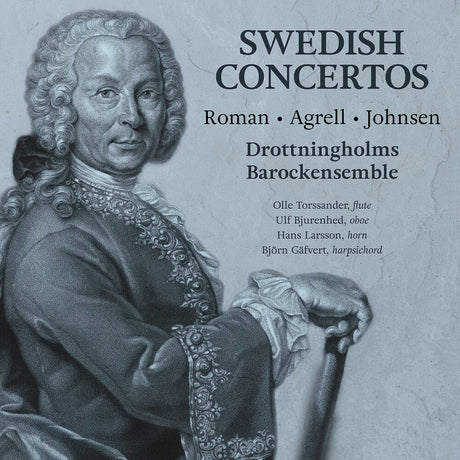 the album cover for Drottningholms Barockensemble - Swedish Concertos