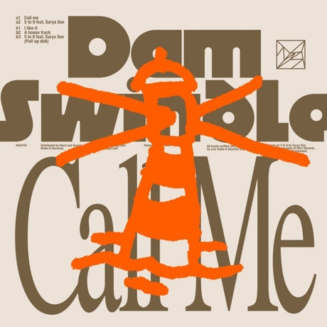 the album cover for Dam Swindle - Call Me (Ep)