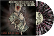 the album cover for Remembering Never - God Save Us [Clear with White, Red, Black Splatter]