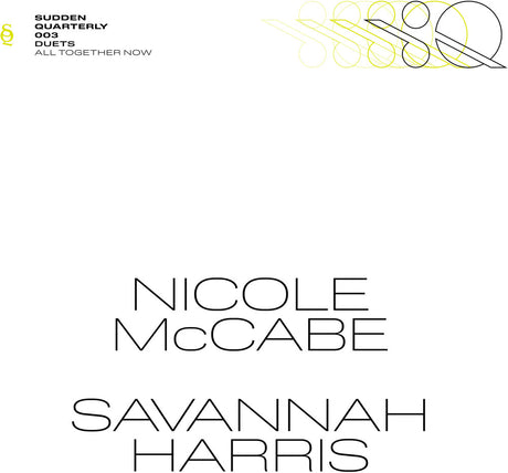 the album cover for Nicole Mccabe  / Harris,Savannah - All Together Now