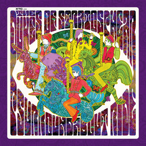 the album cover for Xtc As Dukes of Stratosphear - Psurroundabout Ride - Cd + Blu-Ray (Wbr) (Atmo)