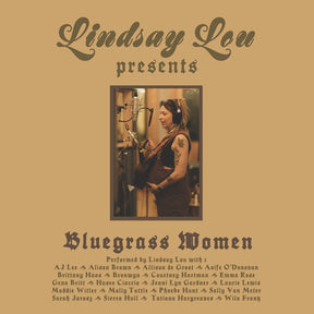 the album cover for Lindsay Lou - Bluegrass Women