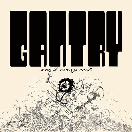 the album cover for Chris Gantry - Worth Every Nail